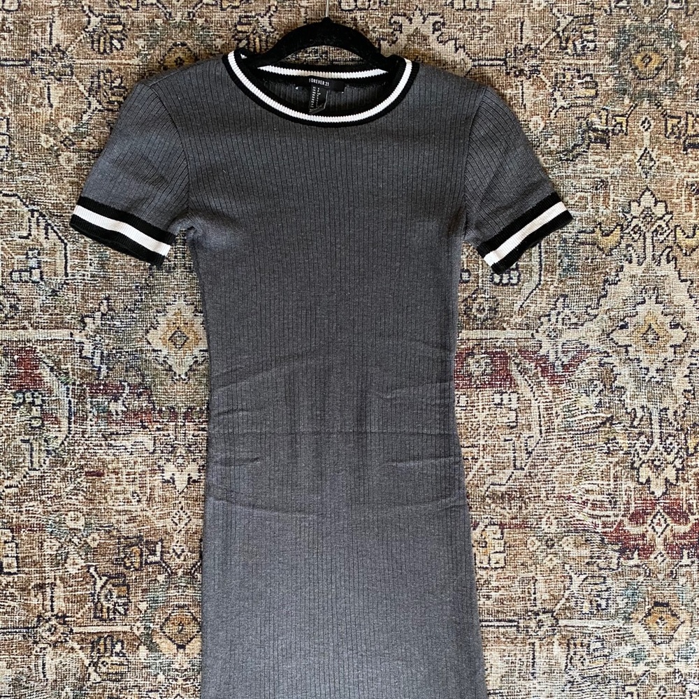 Knit mini dress